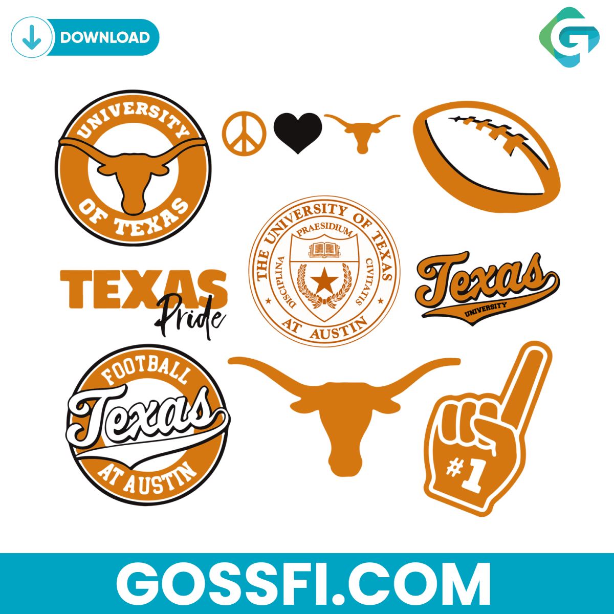 bundle-texas-longhorns-ncaa-svg-digital-download