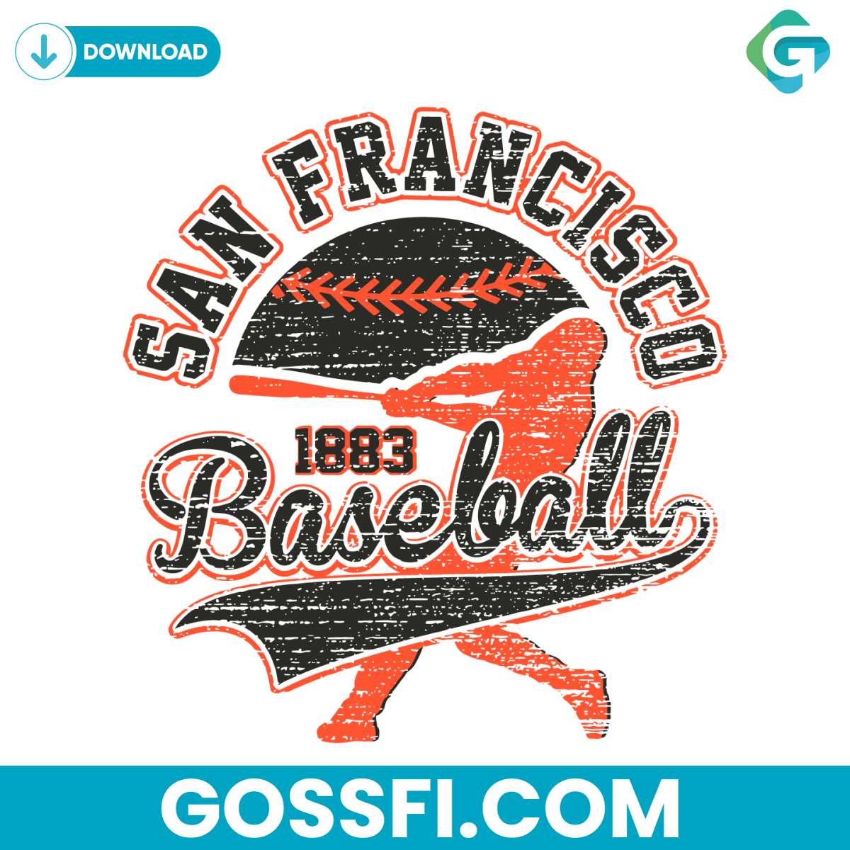 san-francisco-baseball-1883-svg-digital-download