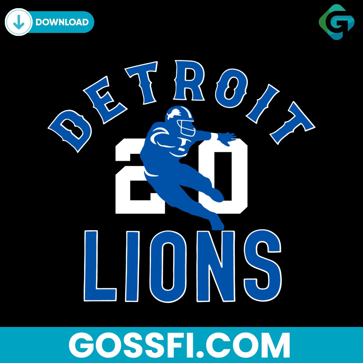 detroit-lions-barry-david-sanders-player-svg-digital-download