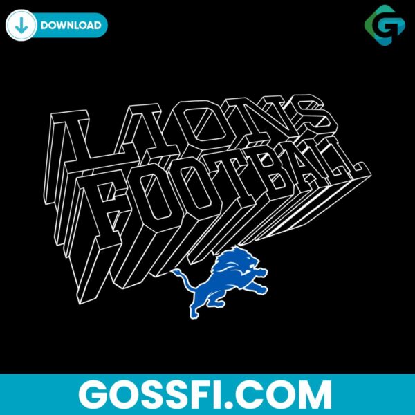 retro-lions-football-svg-cricut-digital-download