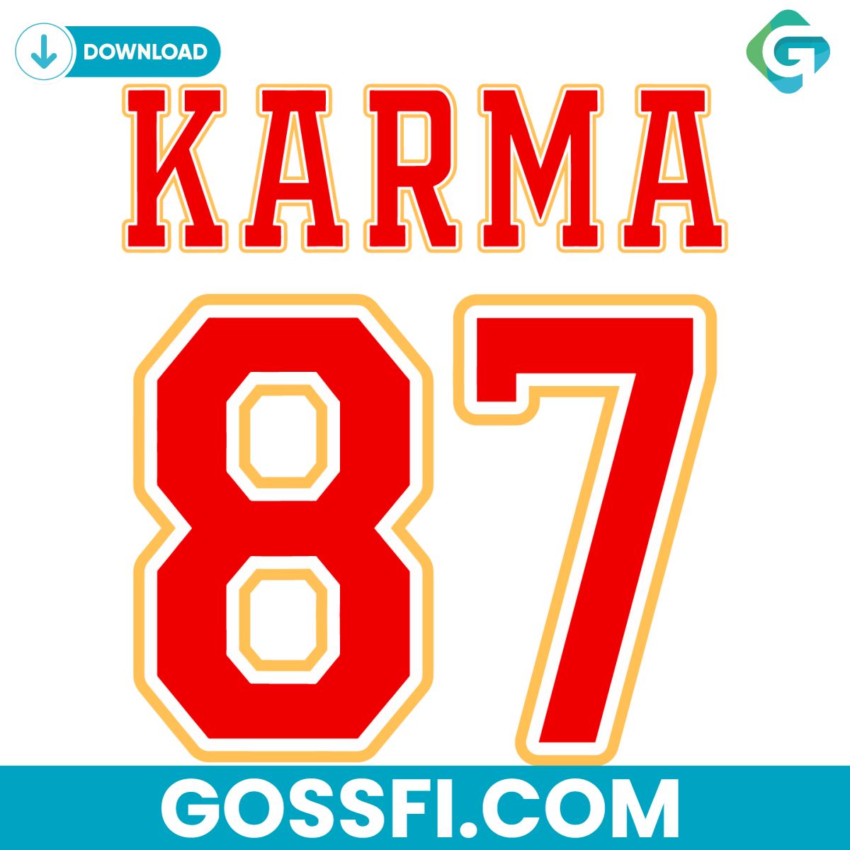 karma-87-travis-kelce-kansas-city-football-svg