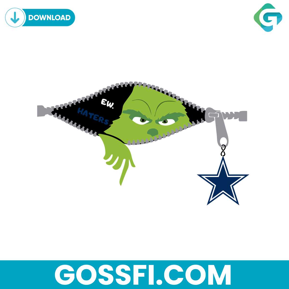 funny-grinch-ew-haters-dallas-cowboys-logo-svg