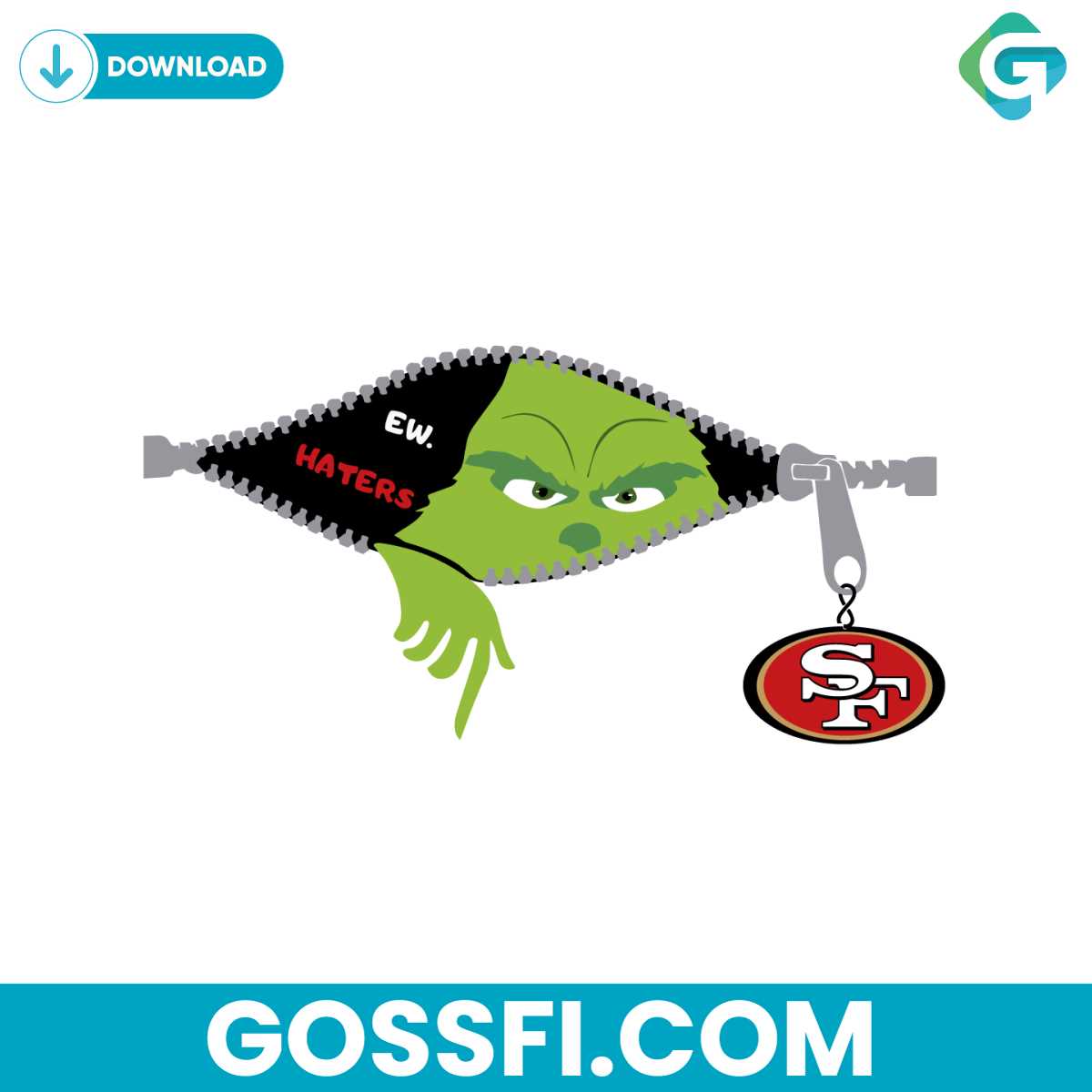 funny-grinch-ew-haters-san-francisco-49ers-logo-svg