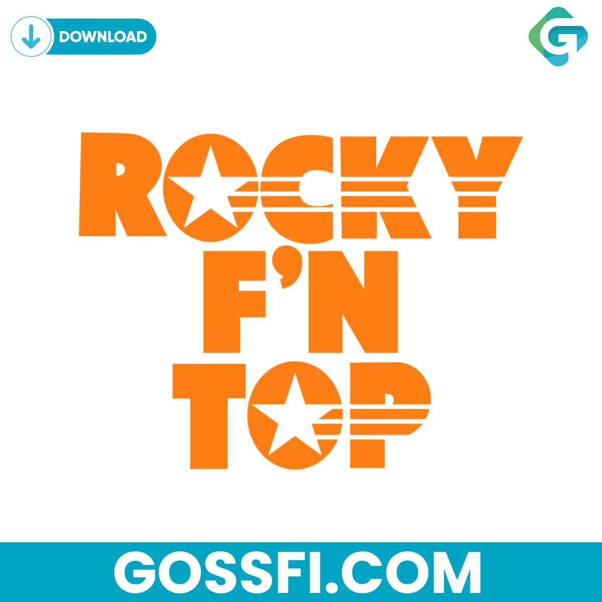 rocky-fn-top-tennessee-volunteers-ncaa-svg-digital-download