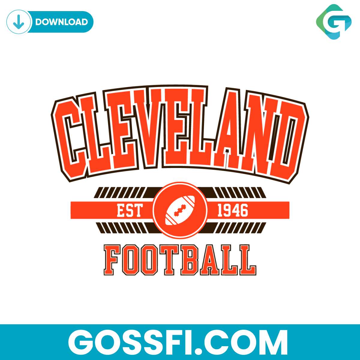 cleveland-football-svg-cricut-digital-download