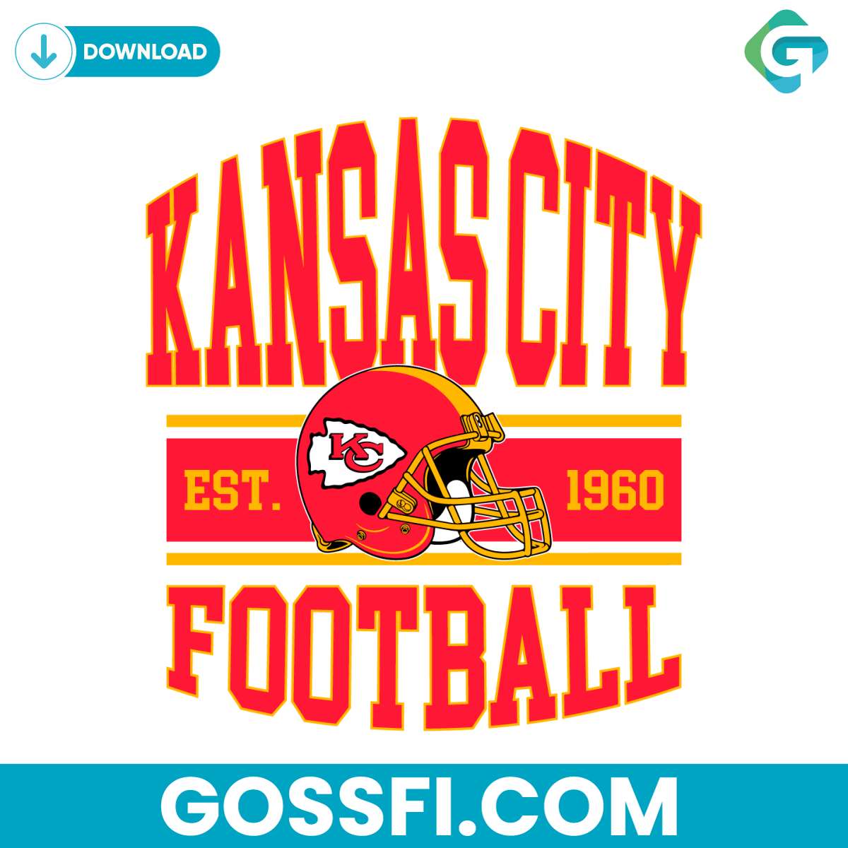 retro-kansas-city-football-helmet-svg-digital-download