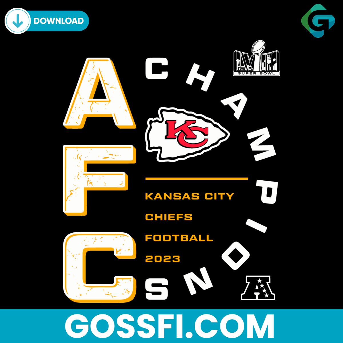 kansas-city-chiefs-2023-champions-afc-svg-digital-download