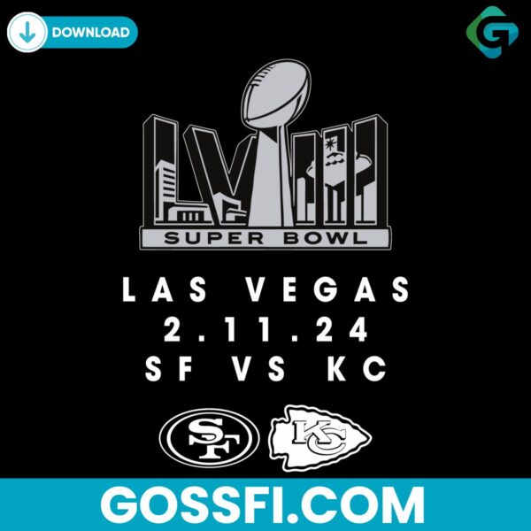 super-bowl-las-vegas-san-francisco-vs-kansas-city-chiefs-svg