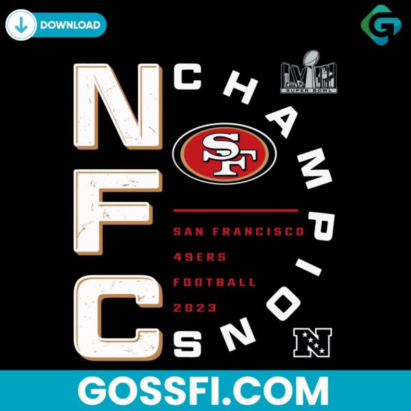 nfc-champions-san-francisco-49ers-svg-digital-download