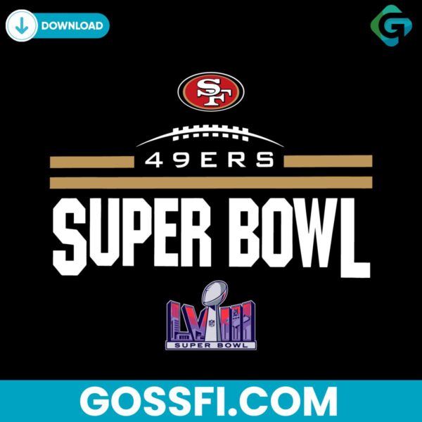 49ers-football-super-bowl-lviii-svg-digital-download