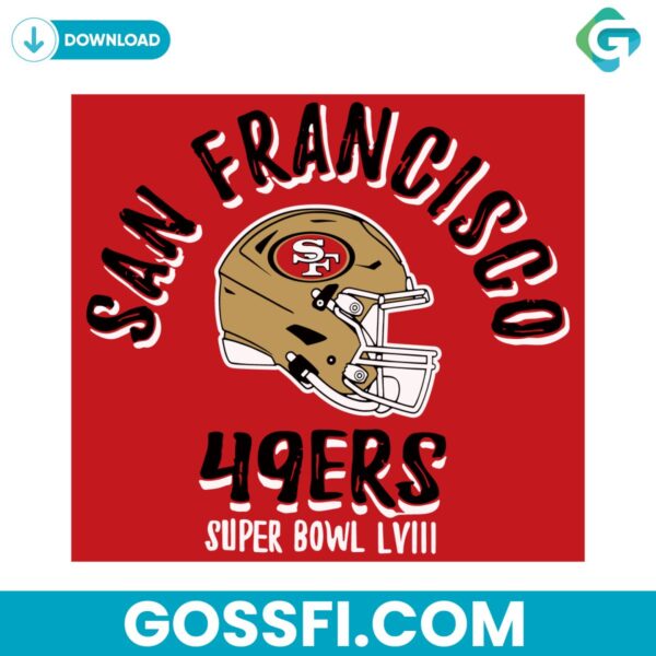 san-francisco-49ers-helemt-super-bowl-svg-digital-download