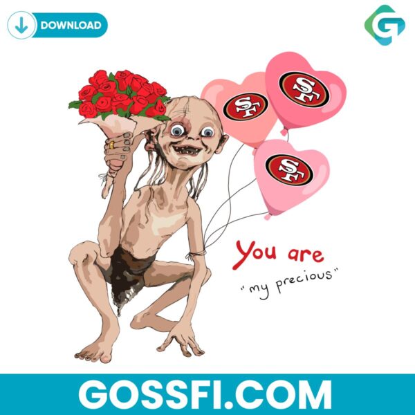 funny-gollum-you-are-my-precious-san-francisco-49ers-svg