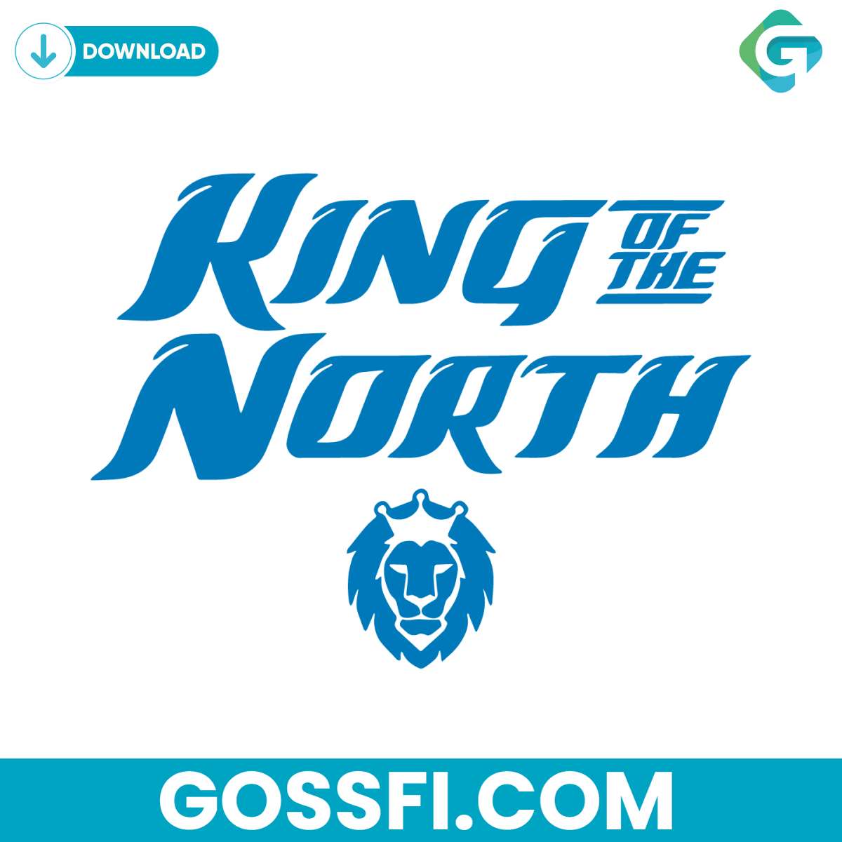 king-of-the-north-detroit-lions-svg-digital-download