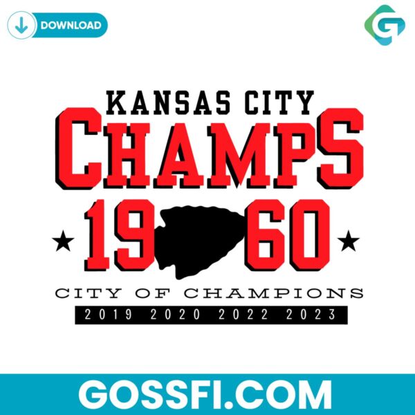 kansas-city-champs-1960-city-of-champions-svg