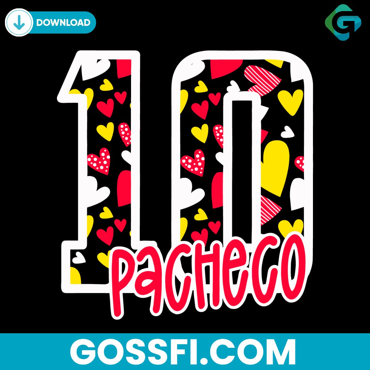 pacheco-10-love-heart-kansas-city-chiefs-player-svg
