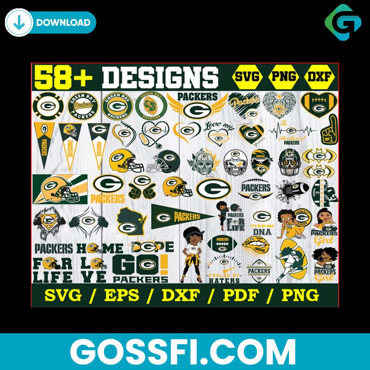 green-bay-packers-football-svg-bundle