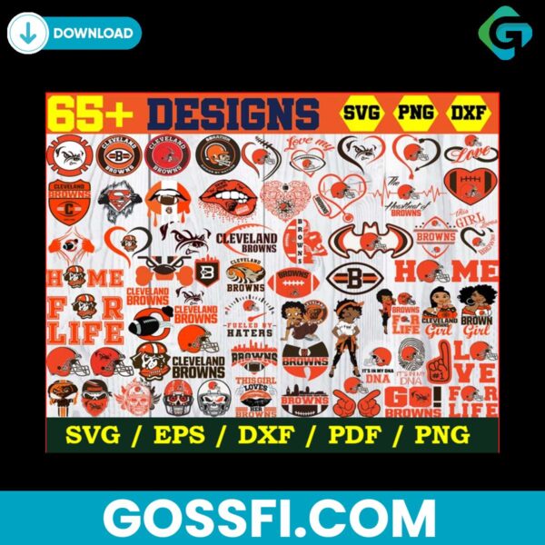 65-designs-cleveland-browns-football-svg-bundle