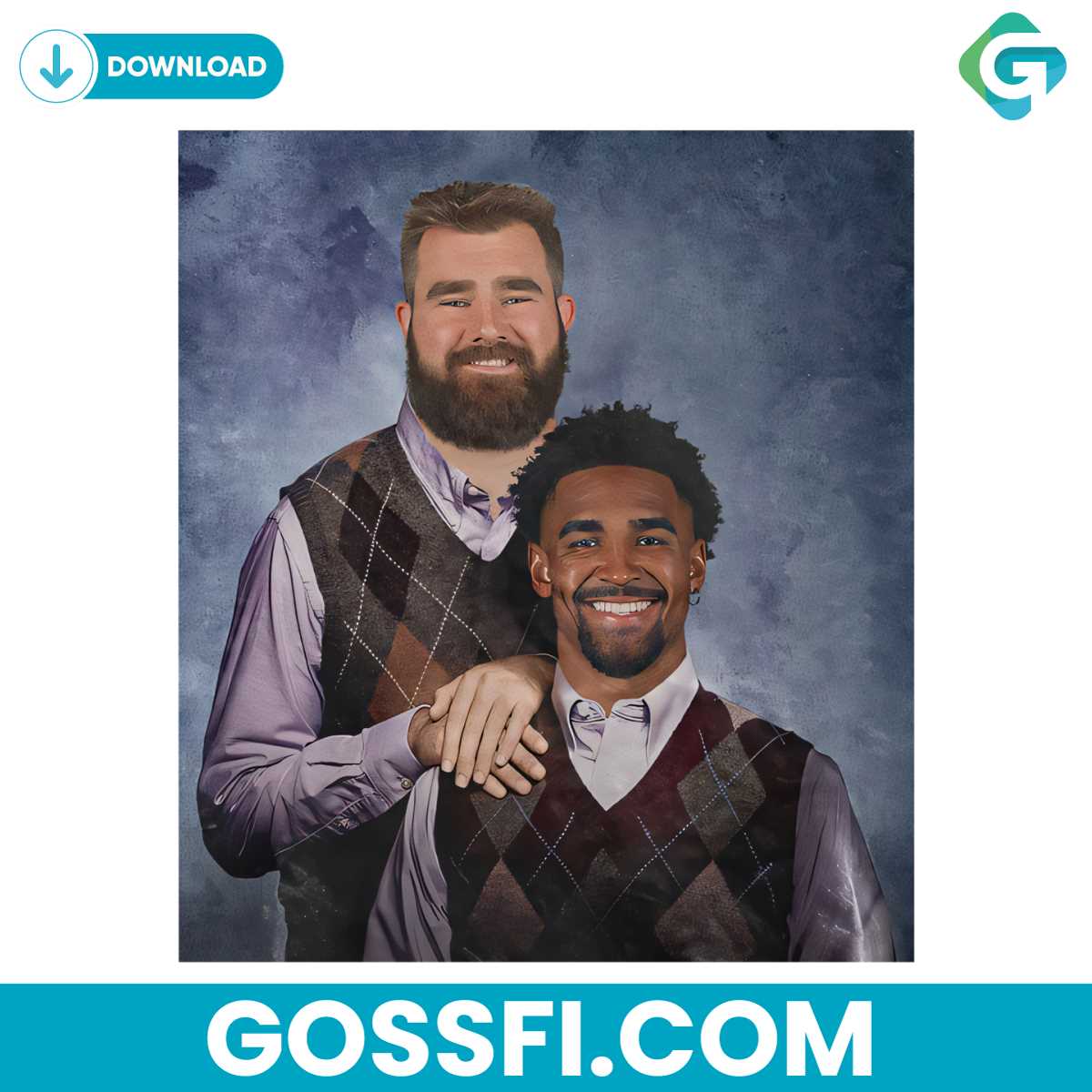 funny-jason-kelce-jalen-hurts-philadelphia-football-png