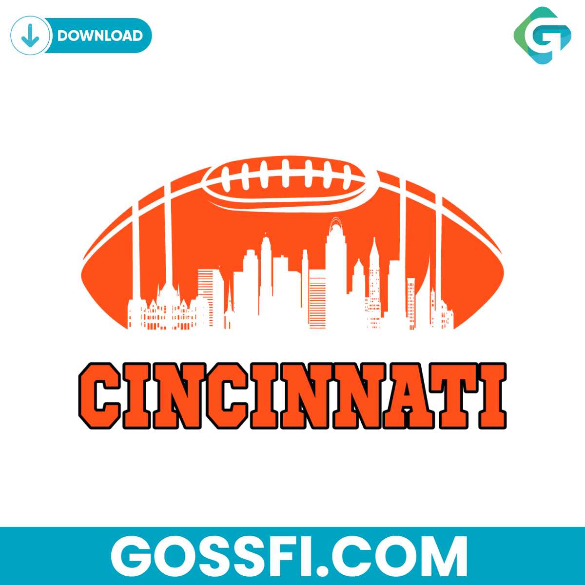 cincinnati-bengals-football-skyline-svg-digital-download