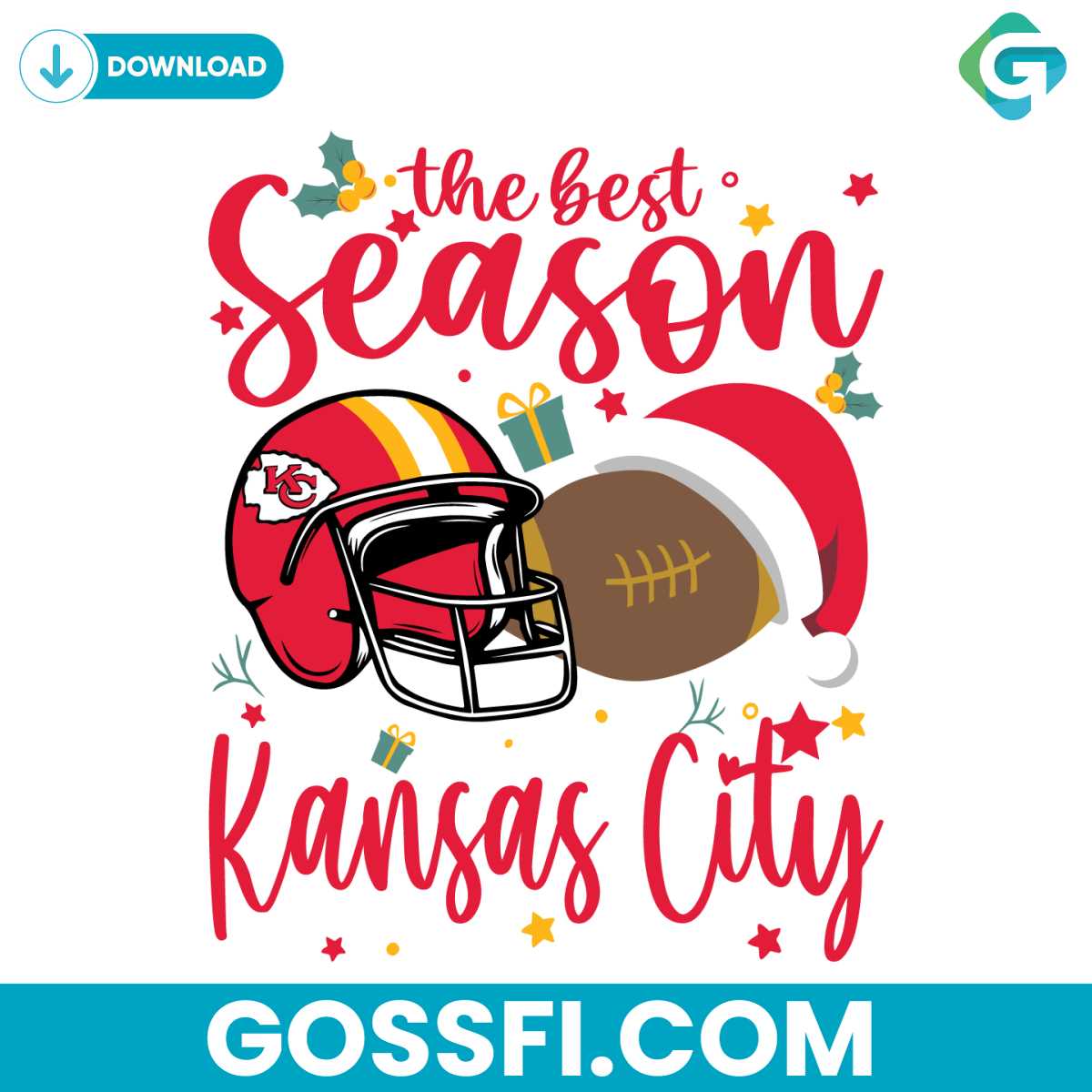 the-best-season-kansas-city-christmas-svg-digital-download