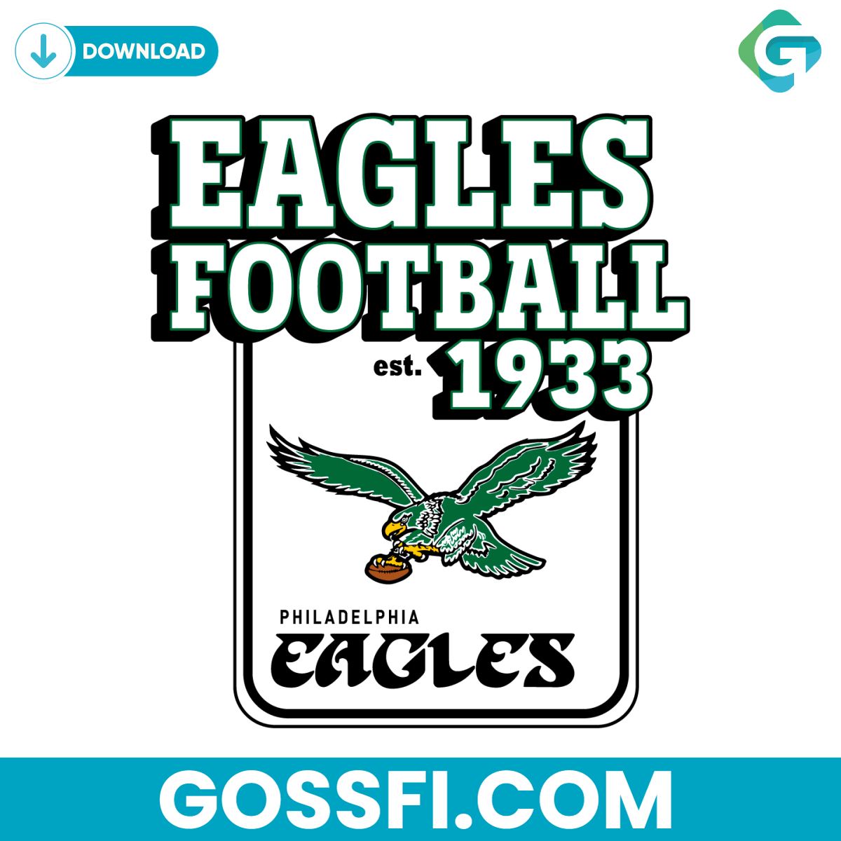 eagles-football-est-1933-svg-digital-download