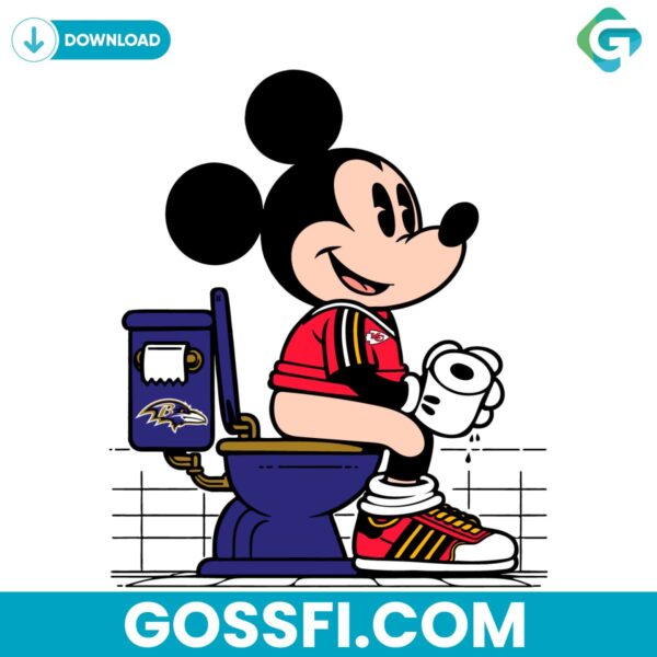 funny-mickey-mouse-kansas-city-chiefs-vs-baltimore-ravens-svg