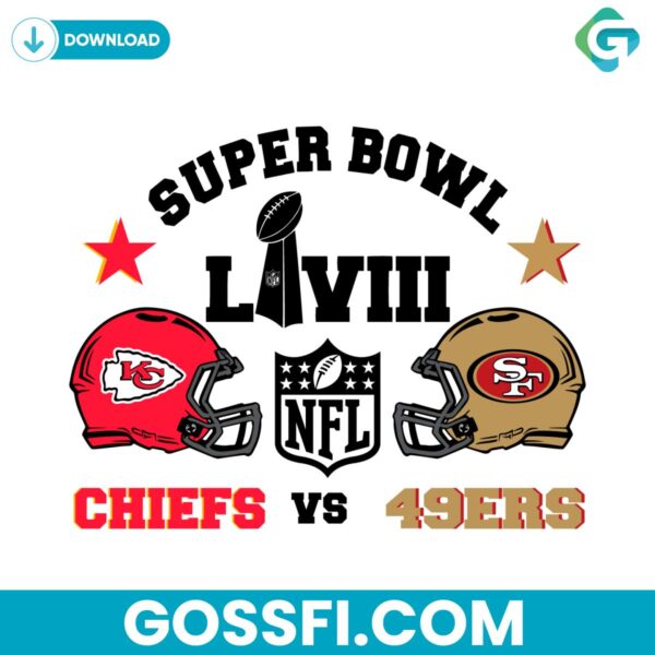 super-bowl-lviii-kansas-city-chiefs-vs-san-francisco-49ers-svg