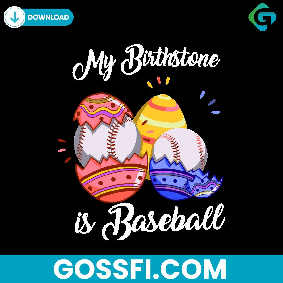 my-birthstone-is-baseball-easter-day-svg