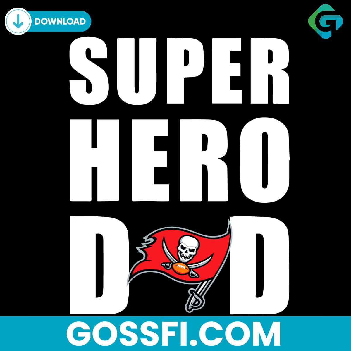 super-hero-dad-tampa-bay-buccaneers-svg