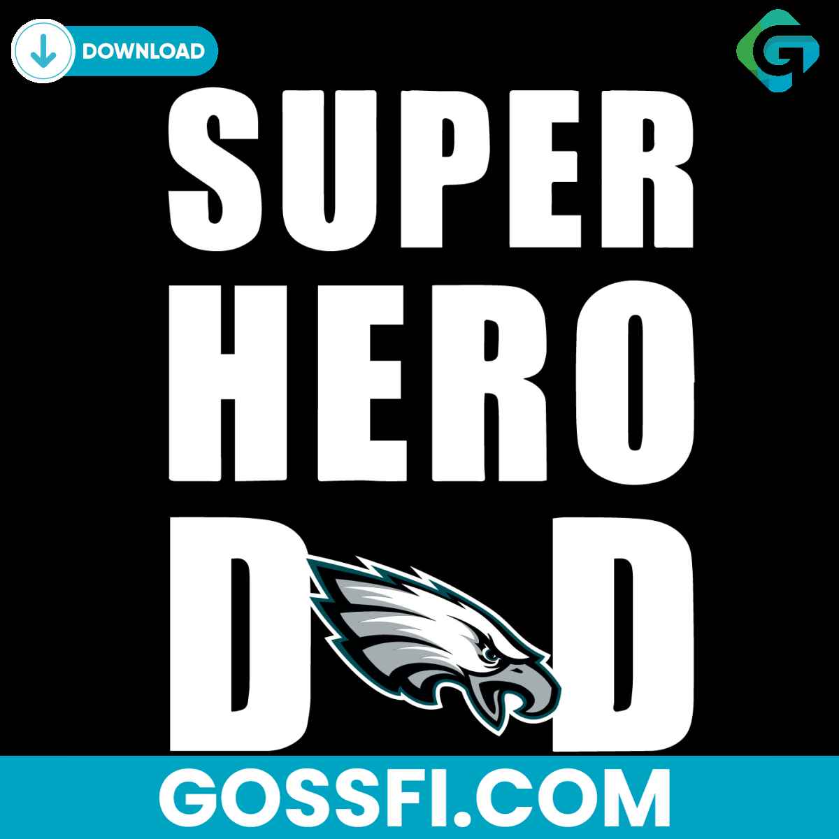 super-hero-dad-philadelphia-eagles-svg