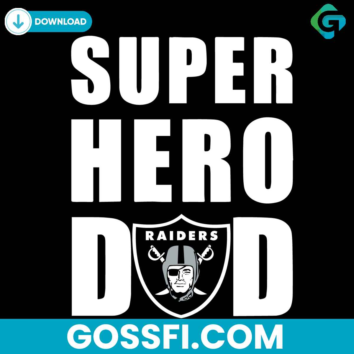 super-hero-dad-las-vegas-raiders-svg