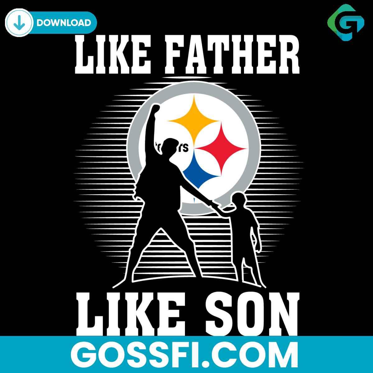 like-father-like-son-pittsburgh-steelers-svg