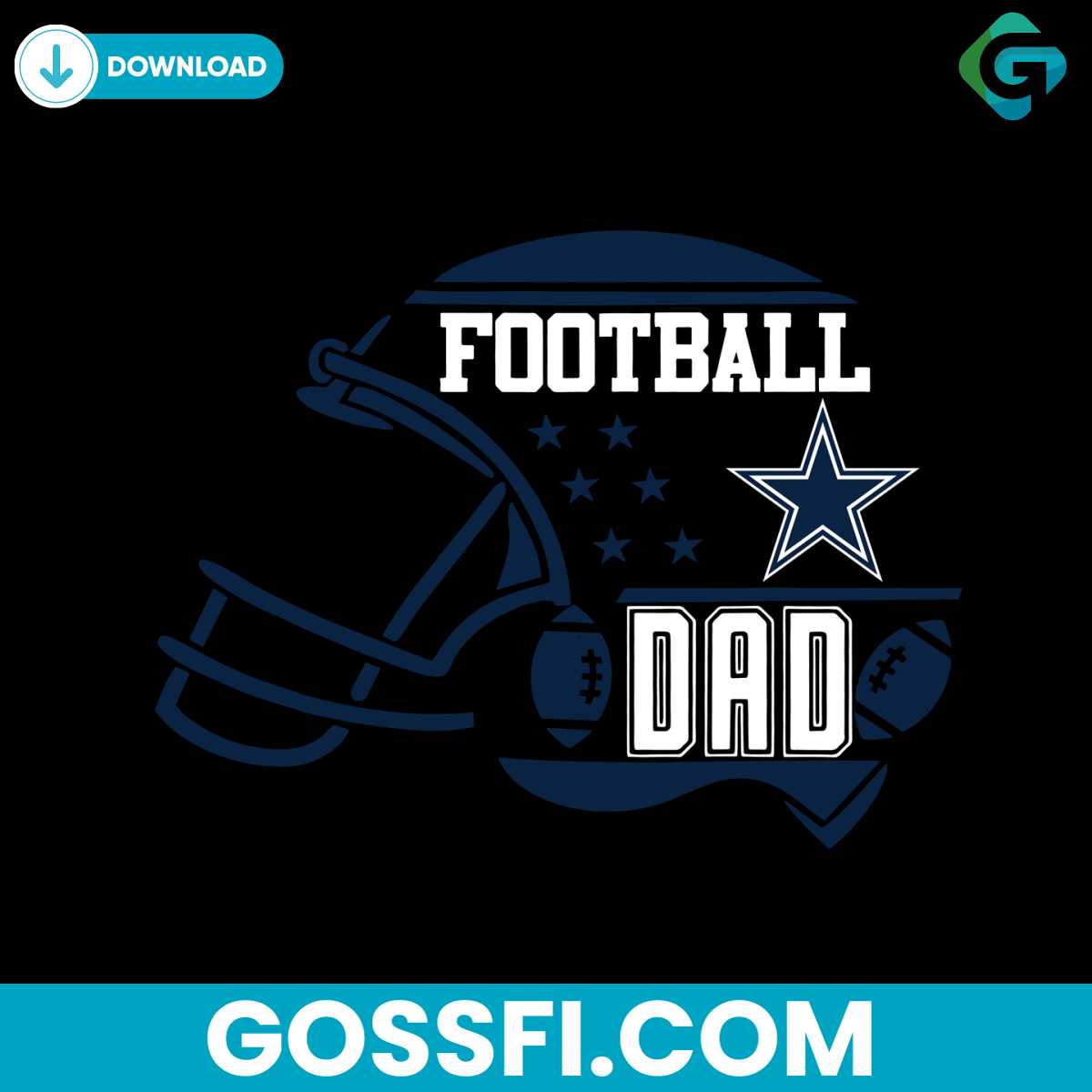 football-dad-dallas-cowboys-nfl-svg