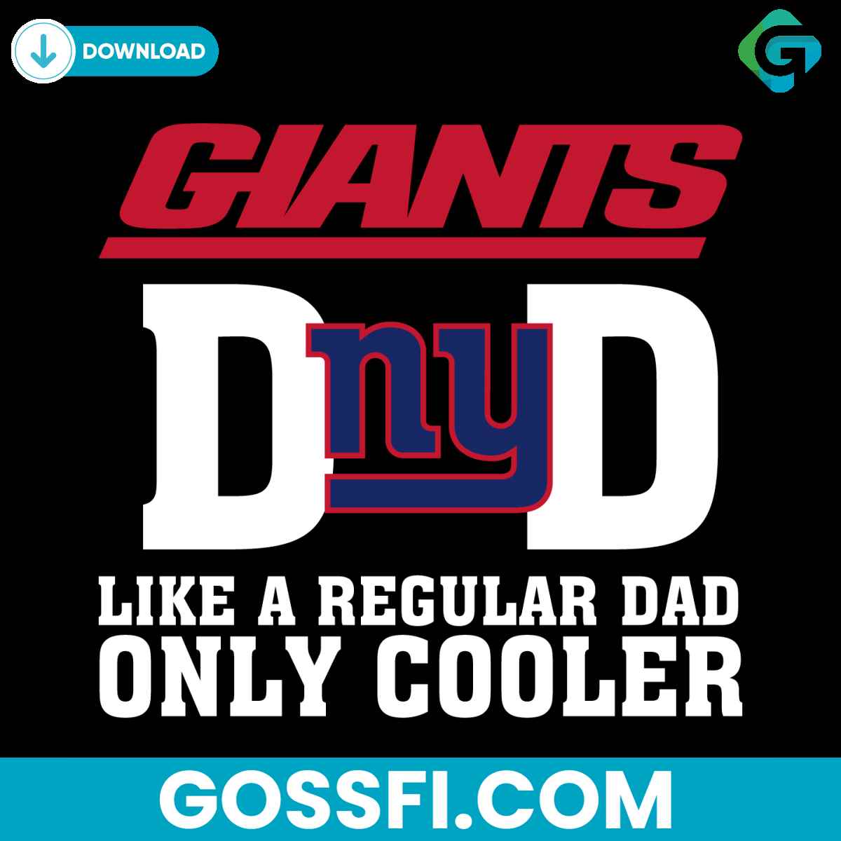 new-york-giants-dad-like-a-regular-dad-only-cooler-svg