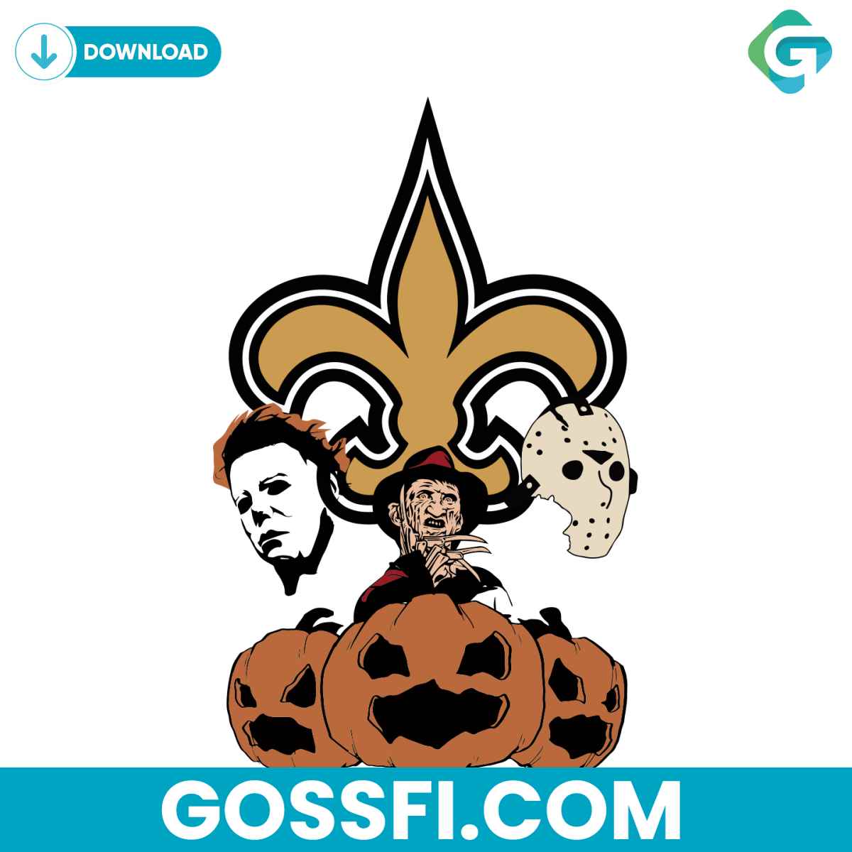 michael-myers-new-orleans-saints-halloween-svg