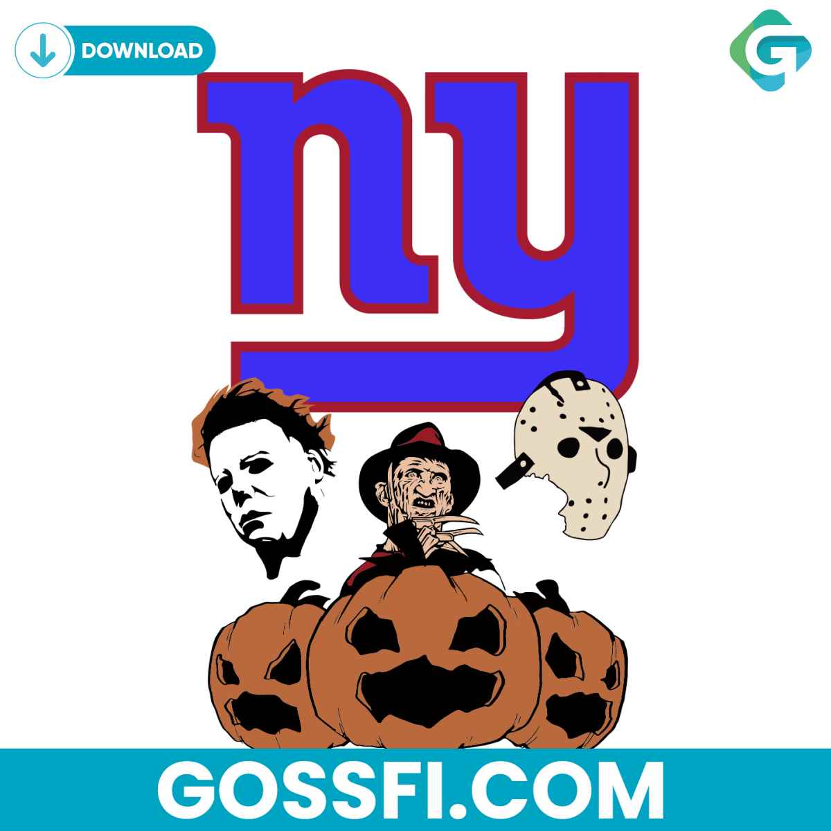 new-york-giants-halloween-michael-myers-svg