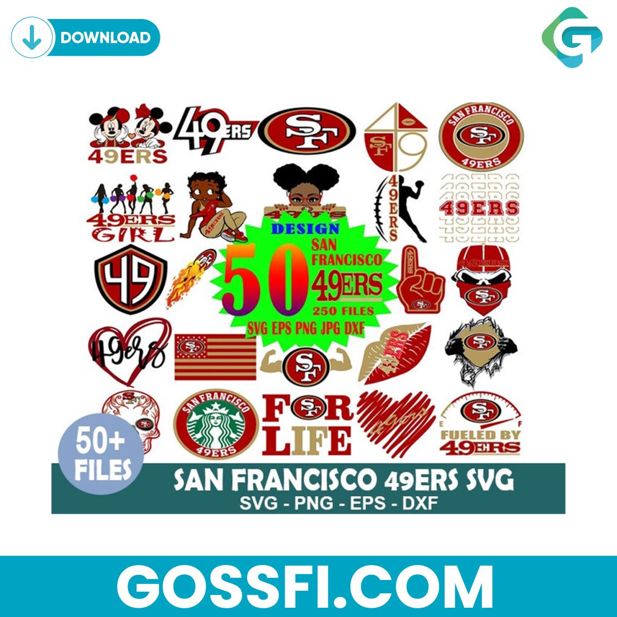 san-francisco-49ers-football-bundle-nfl-team-svg