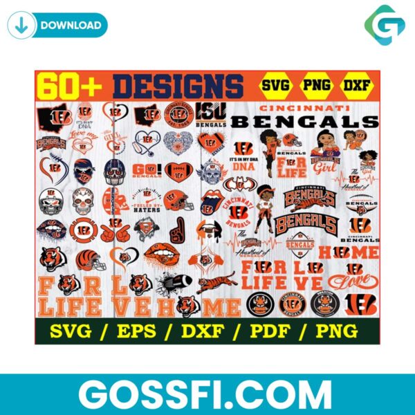 60-designs-cincinnati-bengals-football-svg-bundle