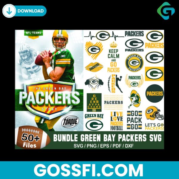 green-bay-packers-football-bundle-nfl-team-svg