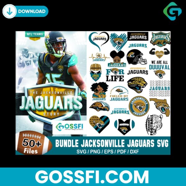 50-designs-jacksonville-jaguars-svg-bundle