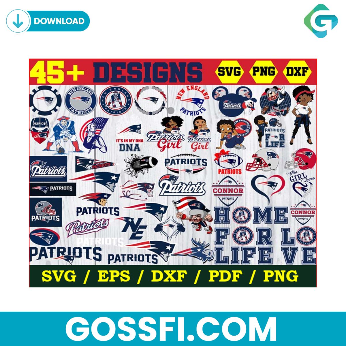 45-new-england-patriots-svg-bundle