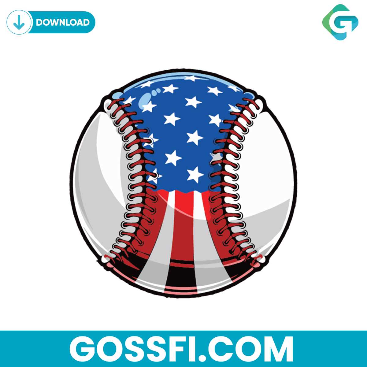 4th-of-july-softball-american-flag-svg
