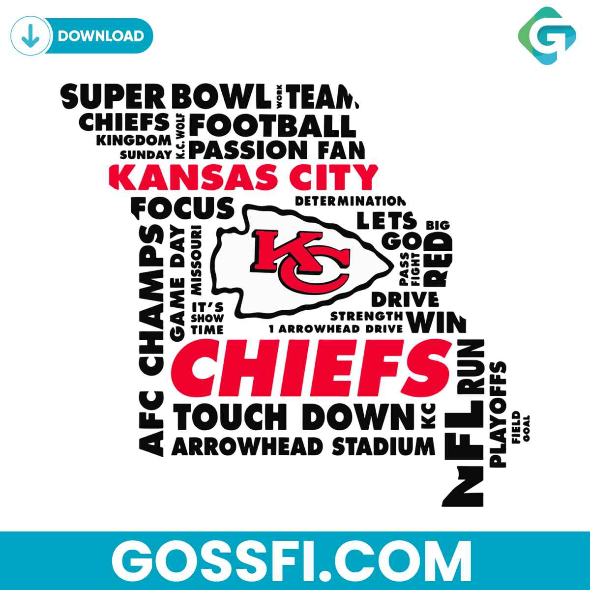 kansas-city-chiefs-touch-down-nfl-run-svg