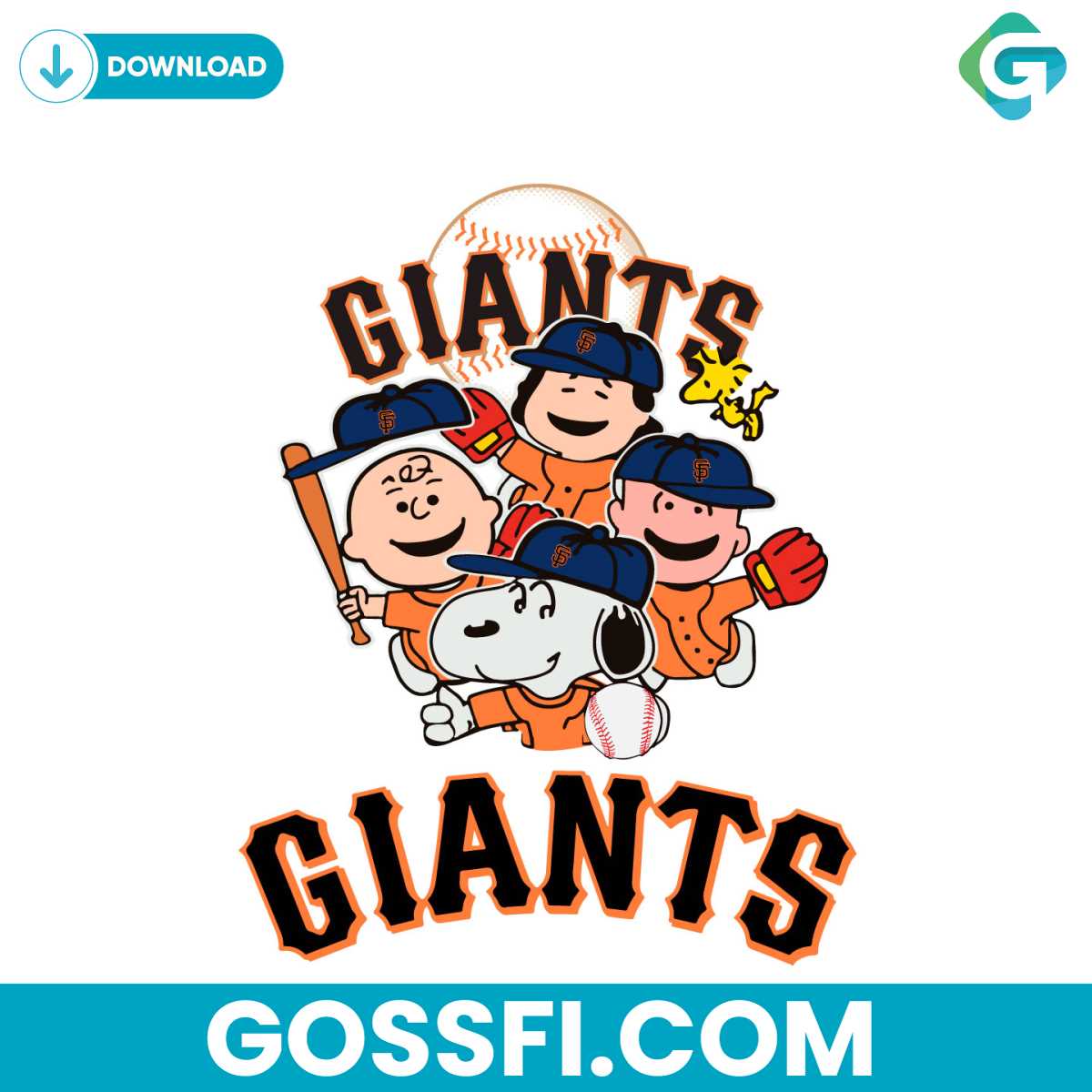 san-francisco-giants-snoopy-and-friends-svg