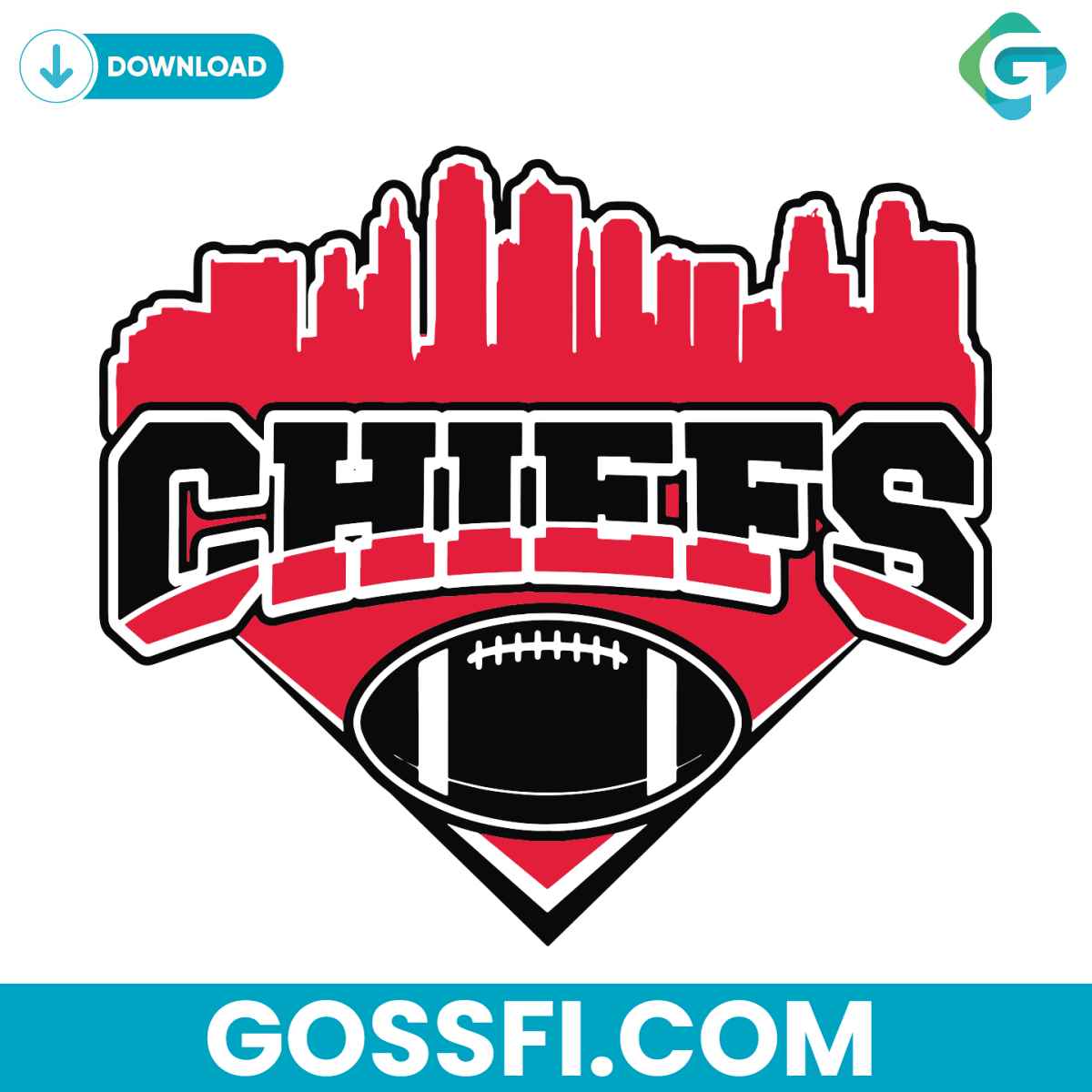 chiefs-city-skyline-football-svg-digital-download