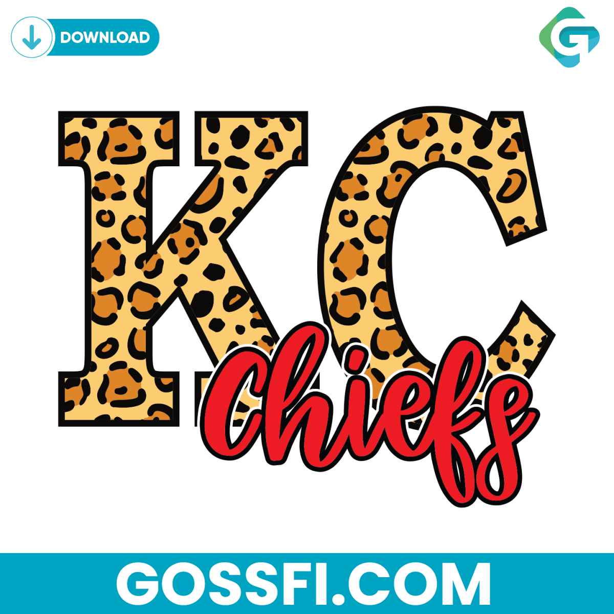 leopard-kc-chiefs-svg-cricut-digital-download