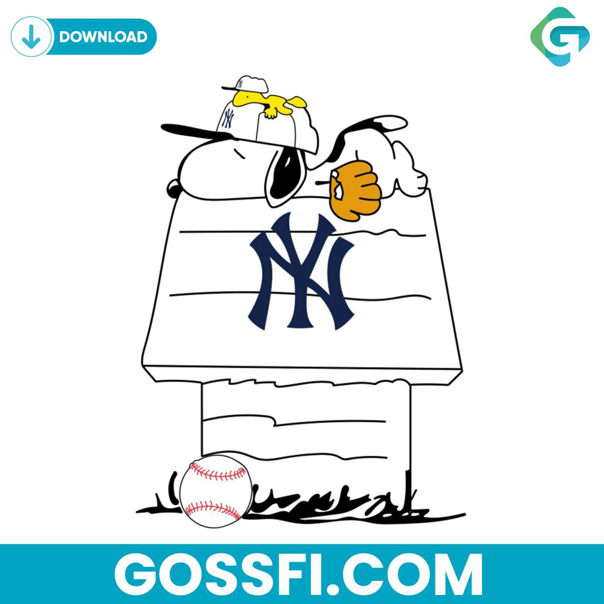 snoopy-baseball-new-york-yankees-svg-digital-download