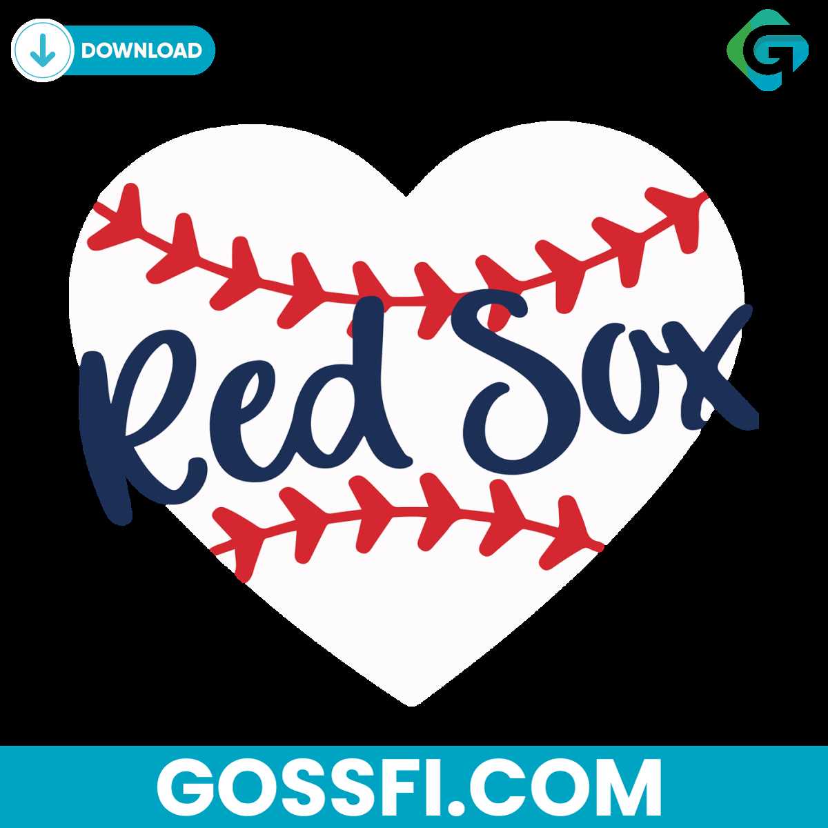 baseball-boston-red-sox-svg-digital-download