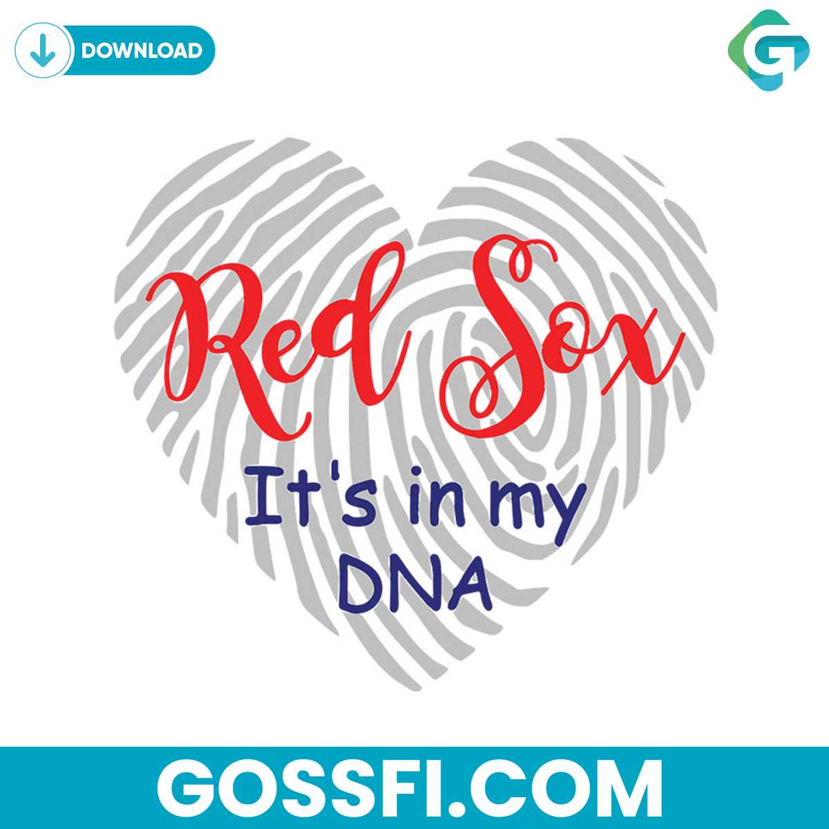 red-sox-fingerprint-svg-digital-download