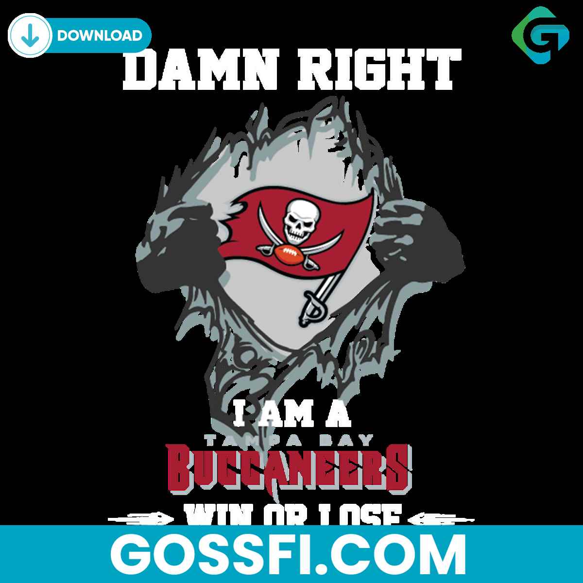 damn-right-i-am-a-tampa-bay-buccaneers-win-or-lose-svg